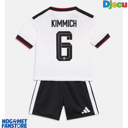 Njemačka Joshua Kimmich #6 Domaci Dres za djecu SP 2026 Kratak Rukav (+ Kratke hlače)